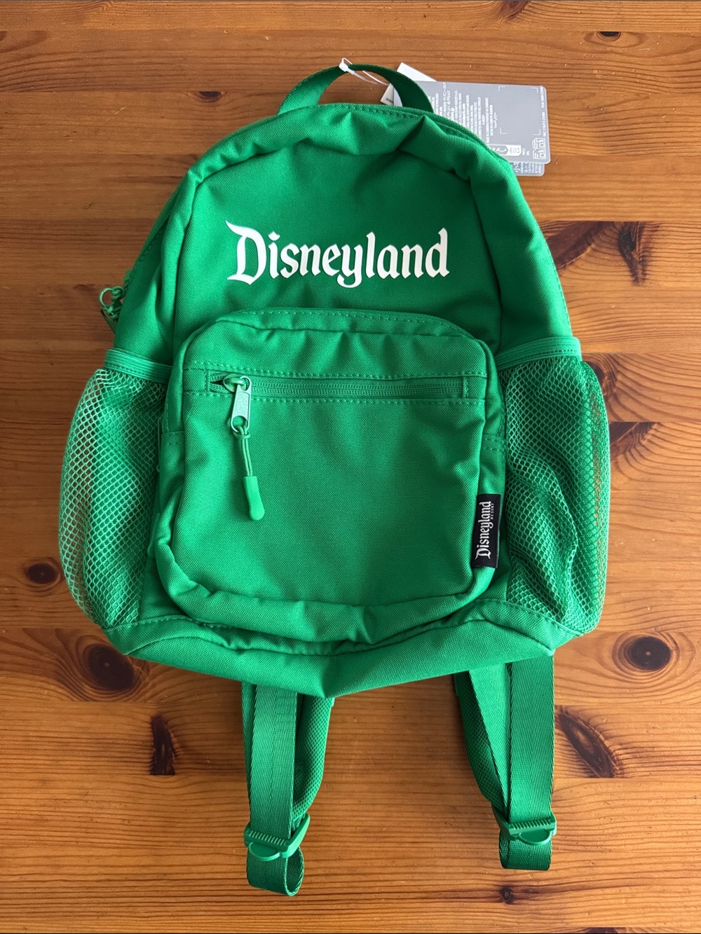 Disney Disneyland Resort Green Mini Backpack